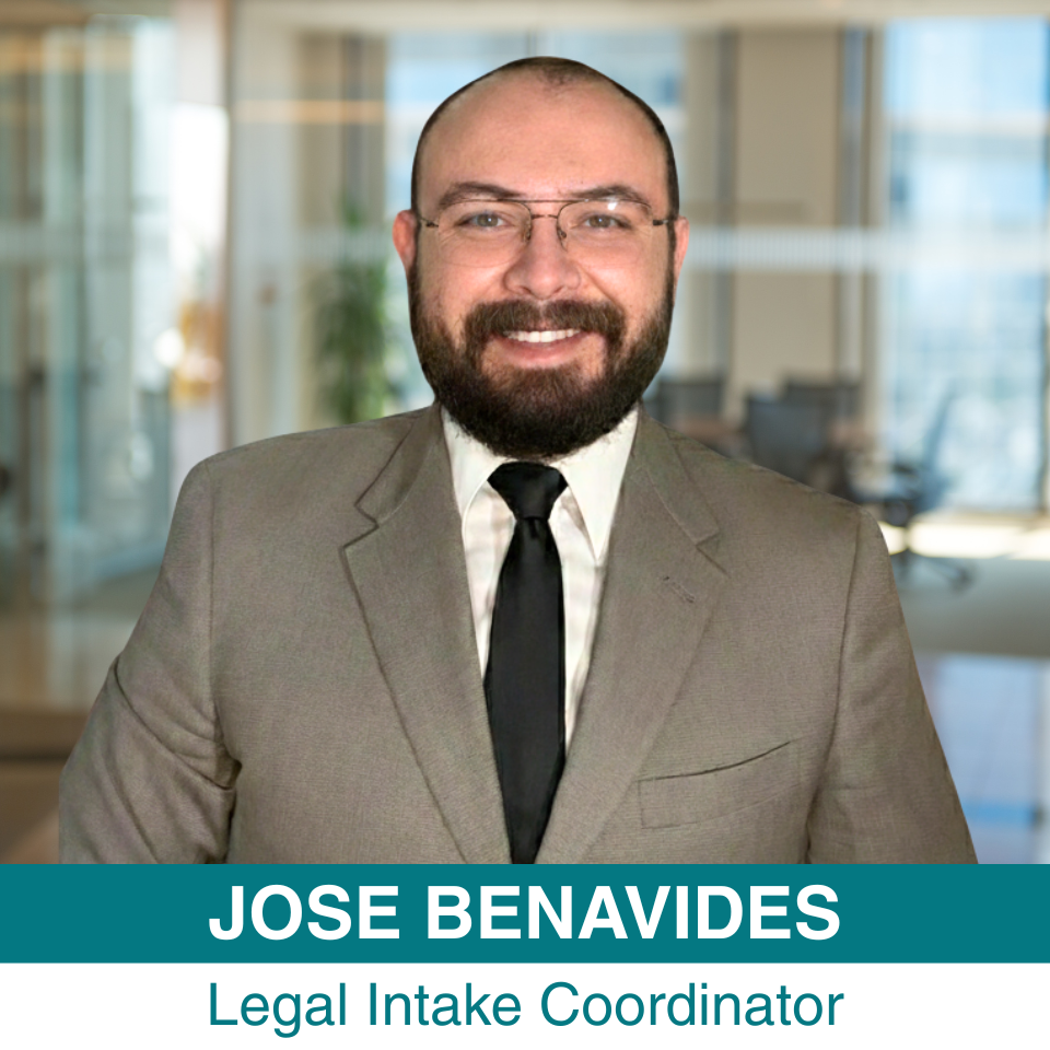 Jose Benavides, Legal Intake Coordinator at Credence Counsel Law Firm APC